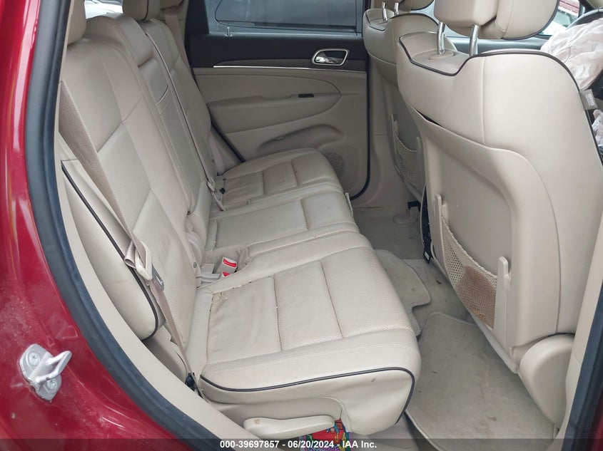 2014 Jeep Grand Cherokee Overland VIN: 1C4RJECG4EC380184 Lot: 39697857