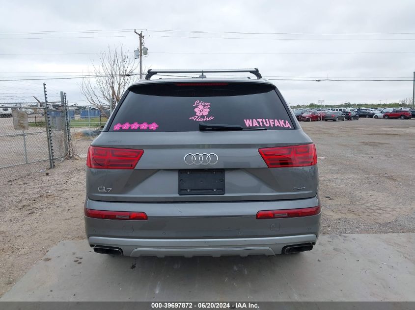 2018 Audi Q7 2.0T Premium VIN: WA1LHAF71JD023453 Lot: 39697872