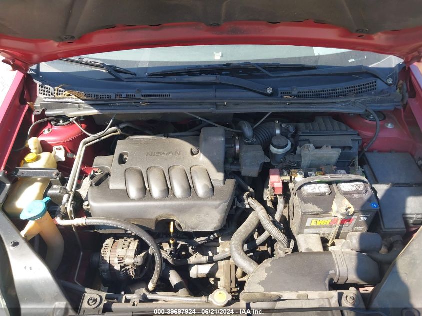 2010 Nissan Sentra 2.0S VIN: 3N1AB6AP3AL636769 Lot: 39697924