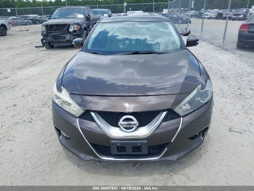 2016 Nissan Maxima 3.5 Sl VIN: 1N4AA6AP5GC430458 Lot: 39697931