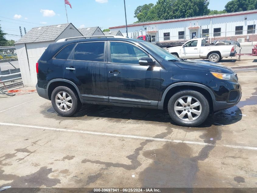 2012 Kia Sorento Lx V6 VIN: 5XYKT4A25CG255278 Lot: 39697941