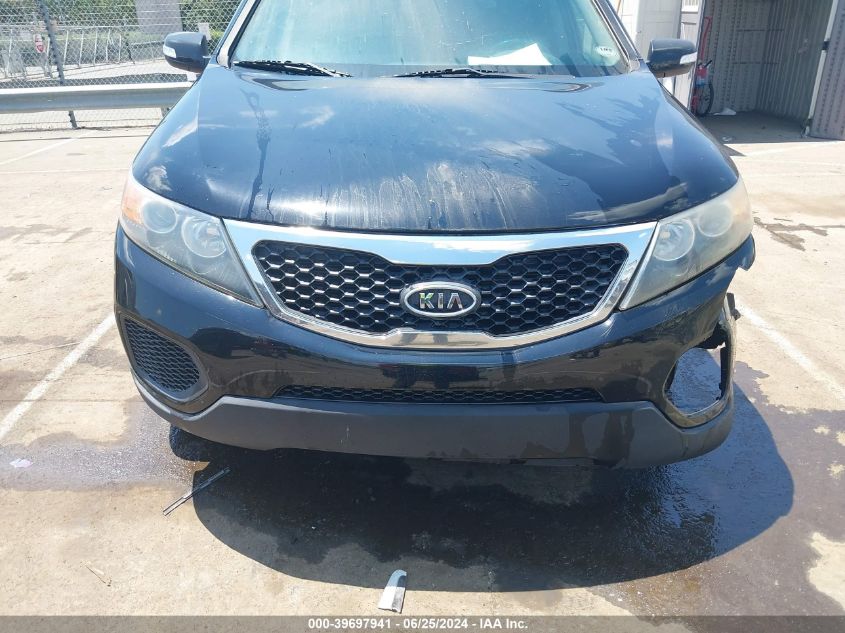 2012 Kia Sorento Lx V6 VIN: 5XYKT4A25CG255278 Lot: 39697941