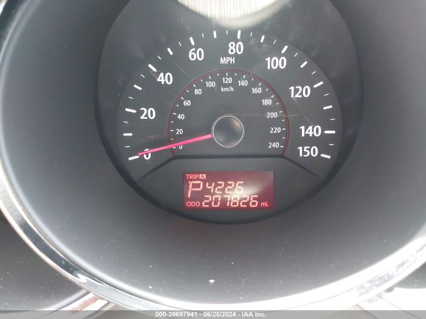 2012 Kia Sorento Lx V6 VIN: 5XYKT4A25CG255278 Lot: 39697941