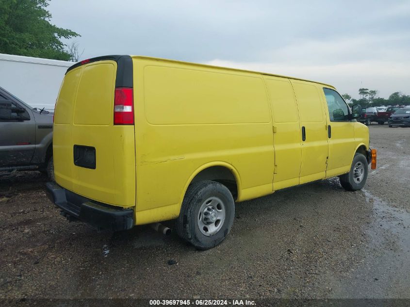 2021 Chevrolet Express Cargo Rwd 3500 Extended Wheelbase Wt VIN: 1GCZGHF71M1204943 Lot: 39697945