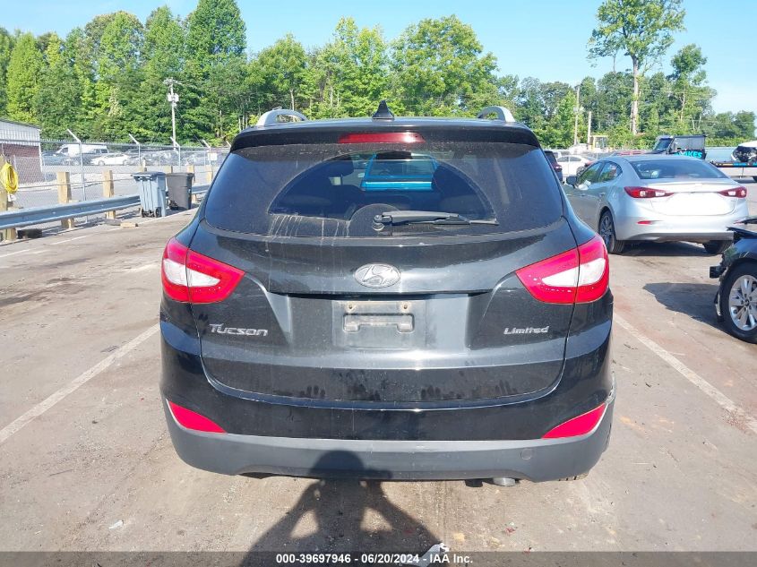 2014 Hyundai Tucson Limited VIN: KM8JU3AG2EU845417 Lot: 39697946