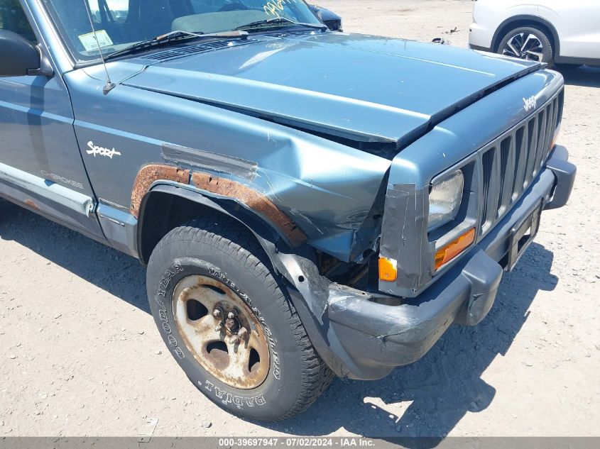 1998 Jeep Cherokee Sport VIN: 1J4FJ67S2WL150775 Lot: 39697947