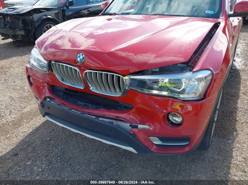 2016 BMW X3 XDRIVE28I - 5UXWX9C58G0D70450