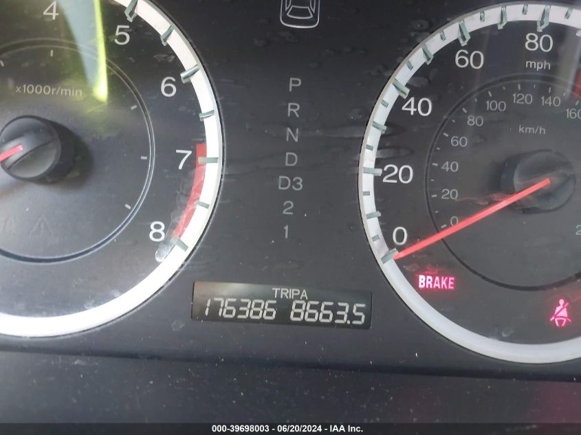 2010 Honda Accord 2.4 Lx-P VIN: 1HGCP2F40AA082629 Lot: 39698003