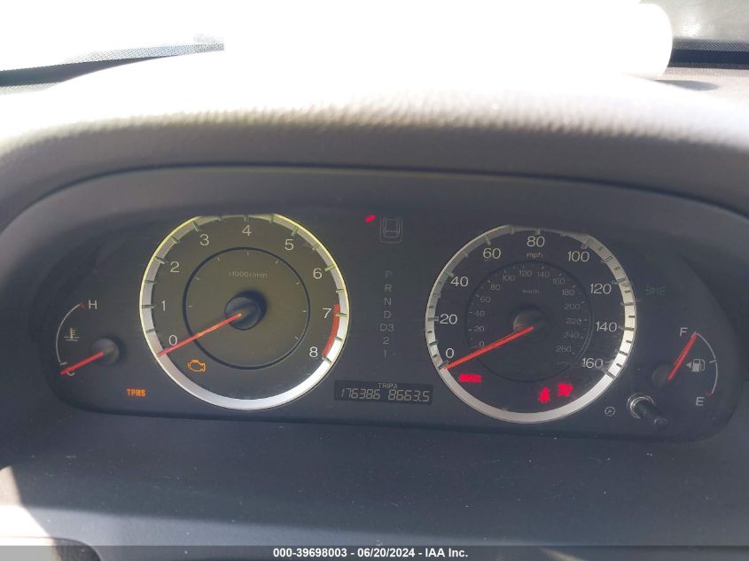 2010 Honda Accord 2.4 Lx-P VIN: 1HGCP2F40AA082629 Lot: 39698003