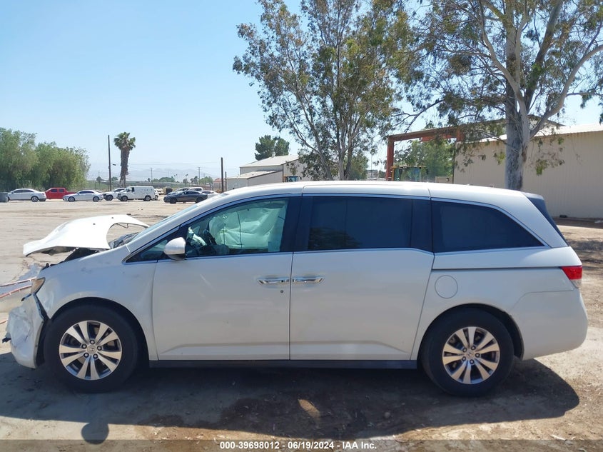 2016 Honda Odyssey Ex-L VIN: 5FNRL5H66GB099374 Lot: 39698012