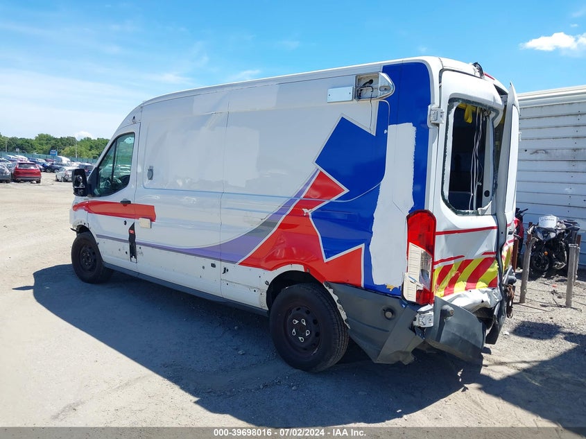 Vin: 1fdyr2cm9gkb25897, lot: 40184610, ford transit-250 20163