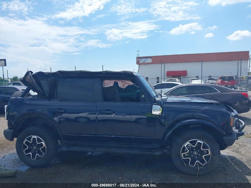 2021 Ford Bronco Outer Banks VIN: 1FMDE5DHXMLA62375 Lot: 39698017