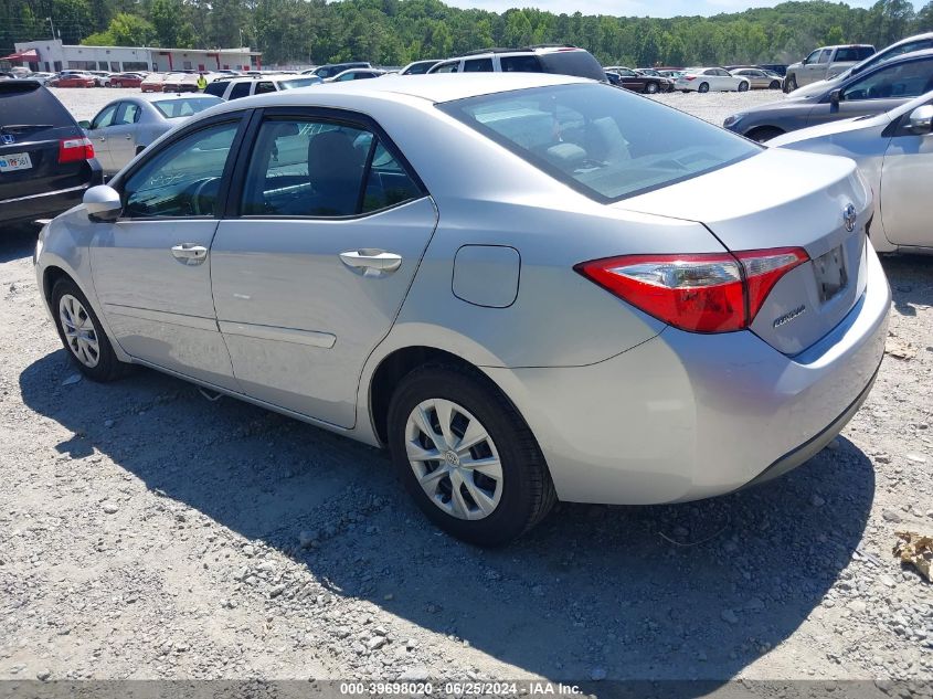 2015 Toyota Corolla L VIN: 2T1BURHE7FC453340 Lot: 39698020