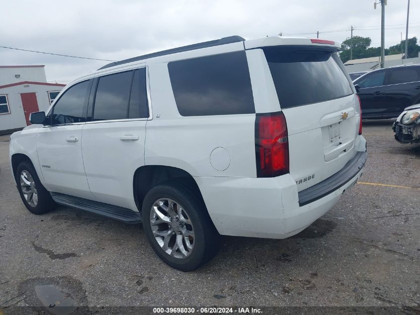 2016 Chevrolet Tahoe C1500 Lt VIN: 1GNSCBKC3GR233452 Lot: 39698030