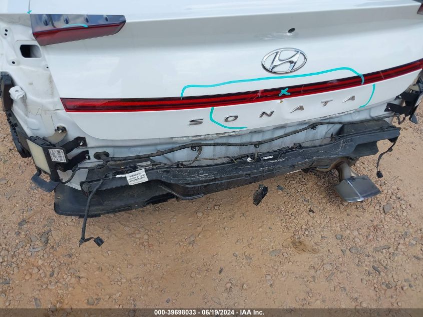 2021 Hyundai Sonata Sel VIN: 5NPEL4JA0MH079917 Lot: 39698033