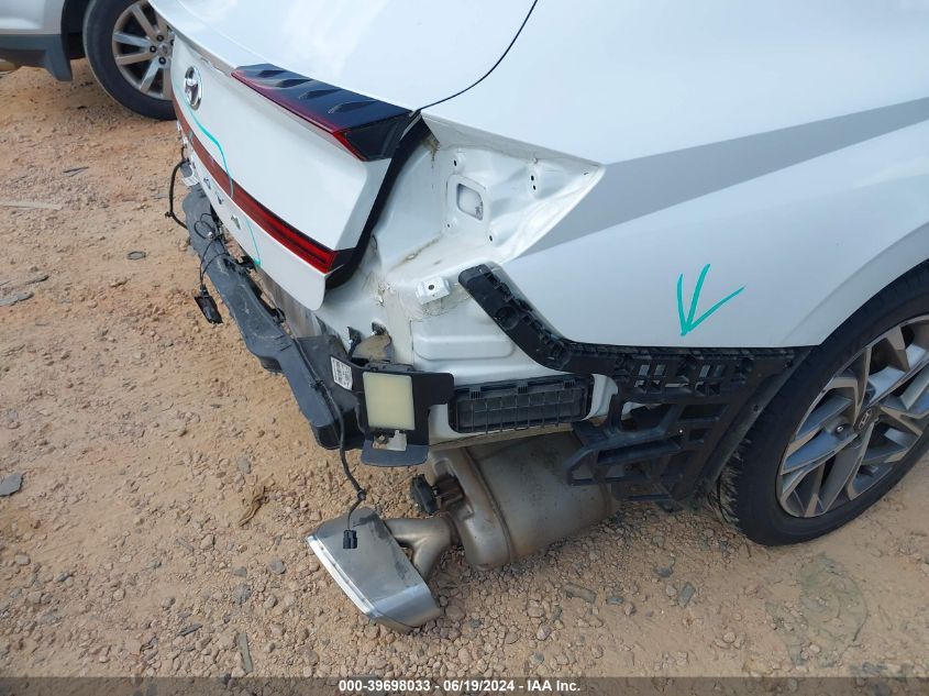 2021 Hyundai Sonata Sel VIN: 5NPEL4JA0MH079917 Lot: 39698033