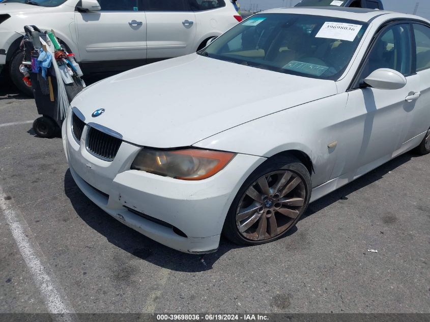 2007 BMW 328I VIN: WBAVC53547FZ74280 Lot: 39698036