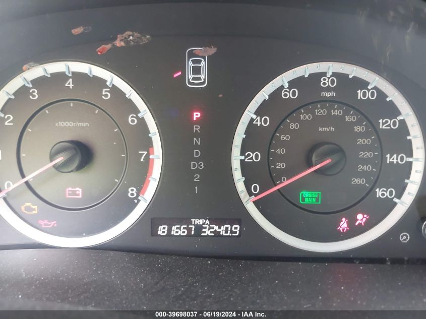 2011 Honda Accord 2.4 Lx VIN: 1HGCP2F32BA027897 Lot: 39698037