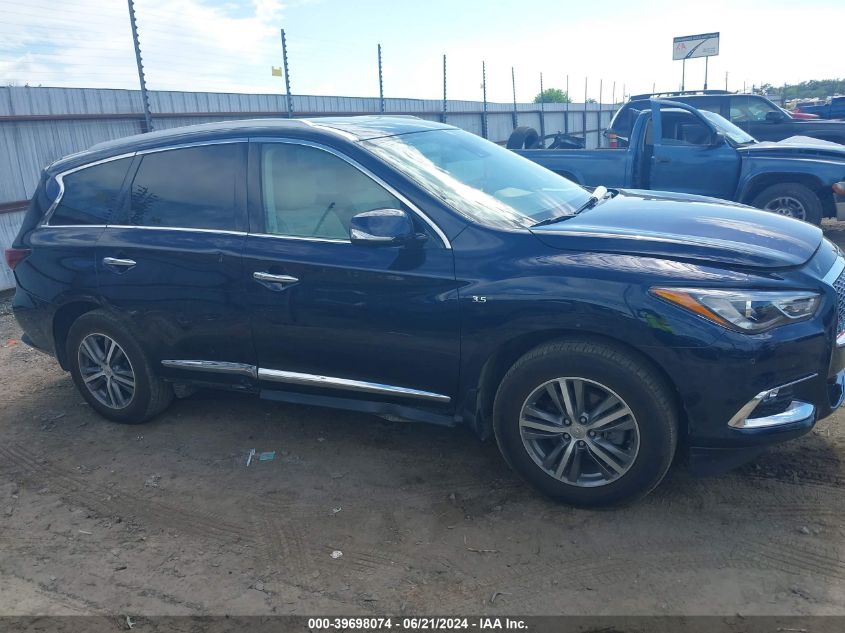 2020 Infiniti Qx60 Luxe Awd VIN: 5N1DL0MM0LC542347 Lot: 39698074