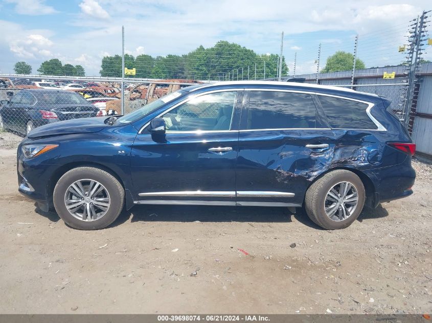 2020 Infiniti Qx60 Luxe Awd VIN: 5N1DL0MM0LC542347 Lot: 39698074