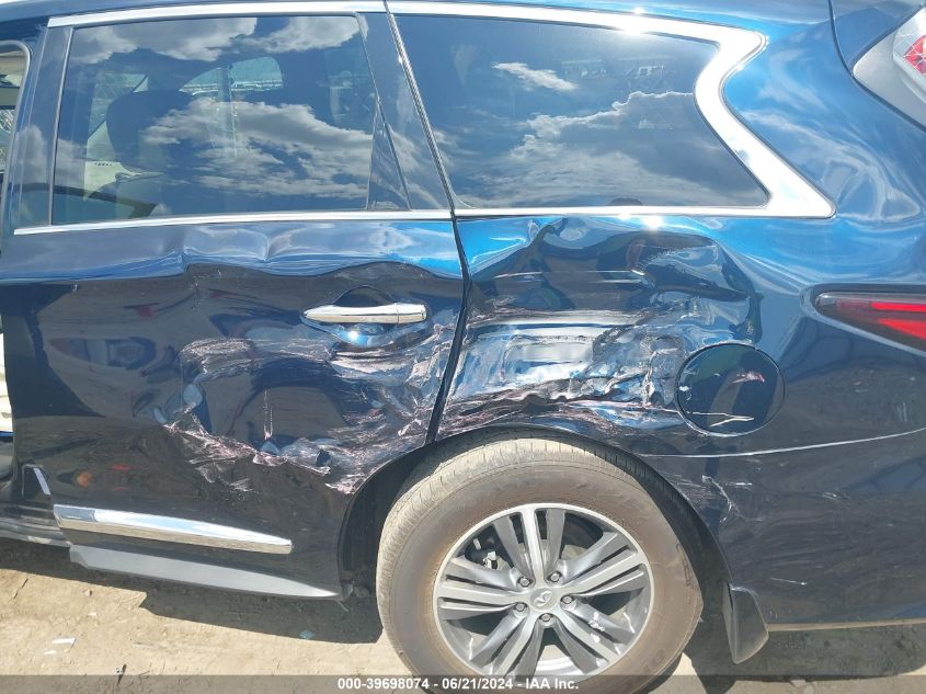 2020 Infiniti Qx60 Luxe Awd VIN: 5N1DL0MM0LC542347 Lot: 39698074