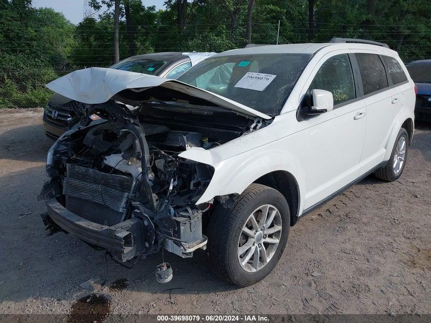 2016 Dodge Journey Sxt VIN: 3C4PDCBG5GT123112 Lot: 39698079