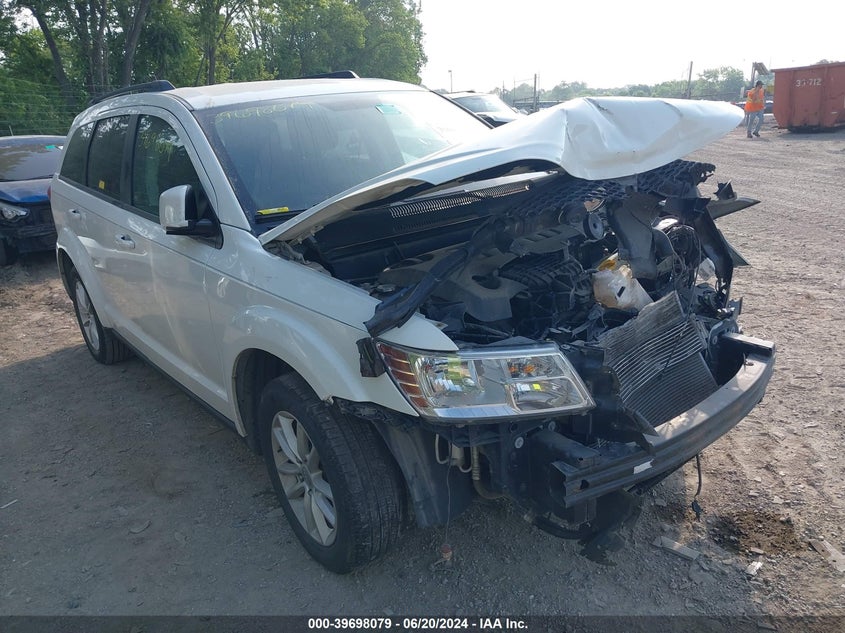 2016 Dodge Journey Sxt VIN: 3C4PDCBG5GT123112 Lot: 39698079