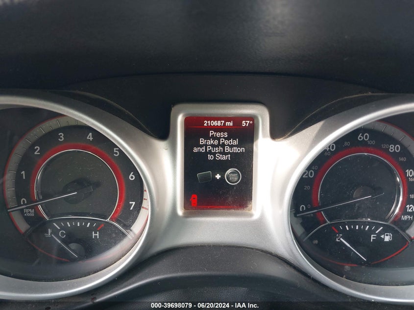 2016 Dodge Journey Sxt VIN: 3C4PDCBG5GT123112 Lot: 39698079