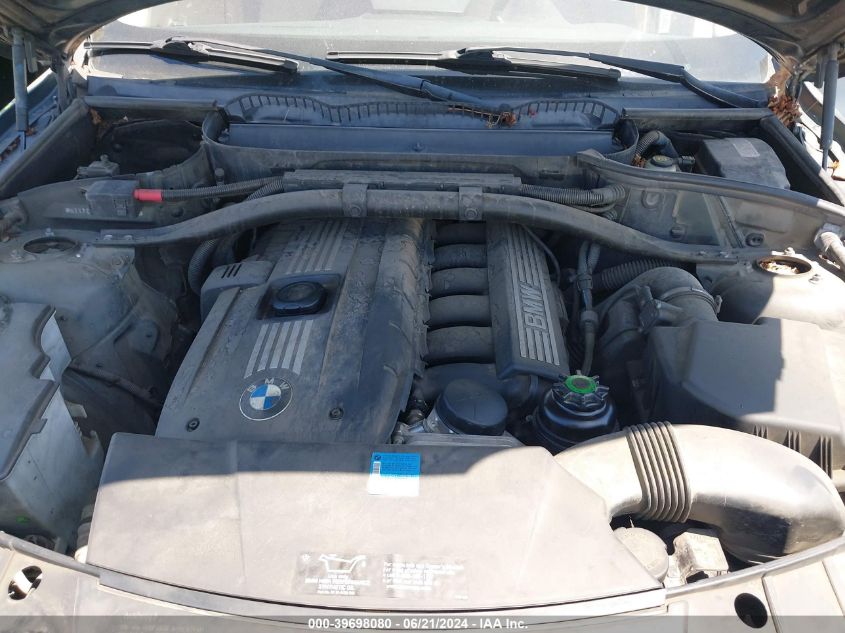 2008 BMW X3 3.0Si VIN: WBXPC934X8WJ15371 Lot: 39698080