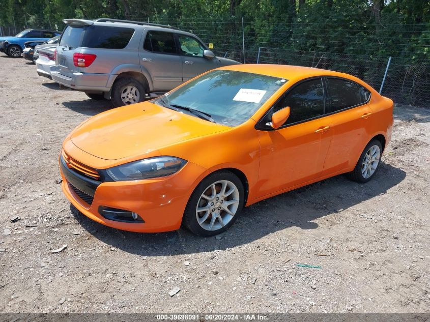 2013 Dodge Dart Rallye VIN: 1C3CDFBHXDD284652 Lot: 39698091