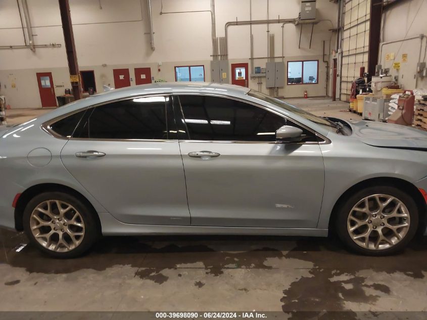 2015 Chrysler 200 C VIN: 1C3CCCEG3FN648637 Lot: 39698090