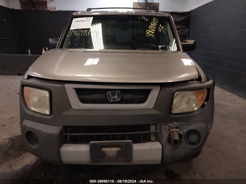 2003 Honda Element Ex VIN: 5J6YH285X3L037626 Lot: 39698115