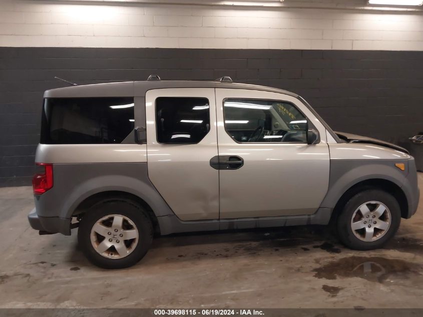 2003 Honda Element Ex VIN: 5J6YH285X3L037626 Lot: 39698115
