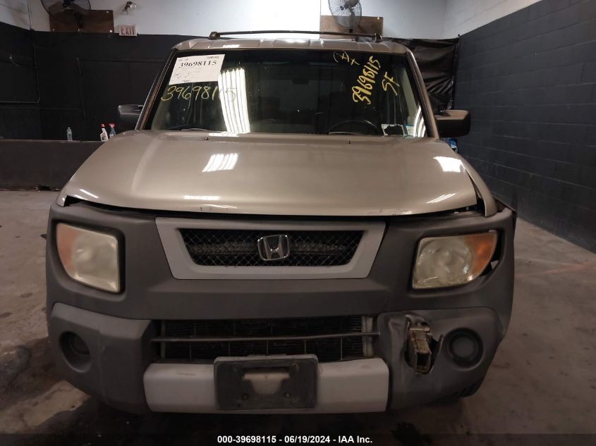 2003 Honda Element Ex VIN: 5J6YH285X3L037626 Lot: 39698115
