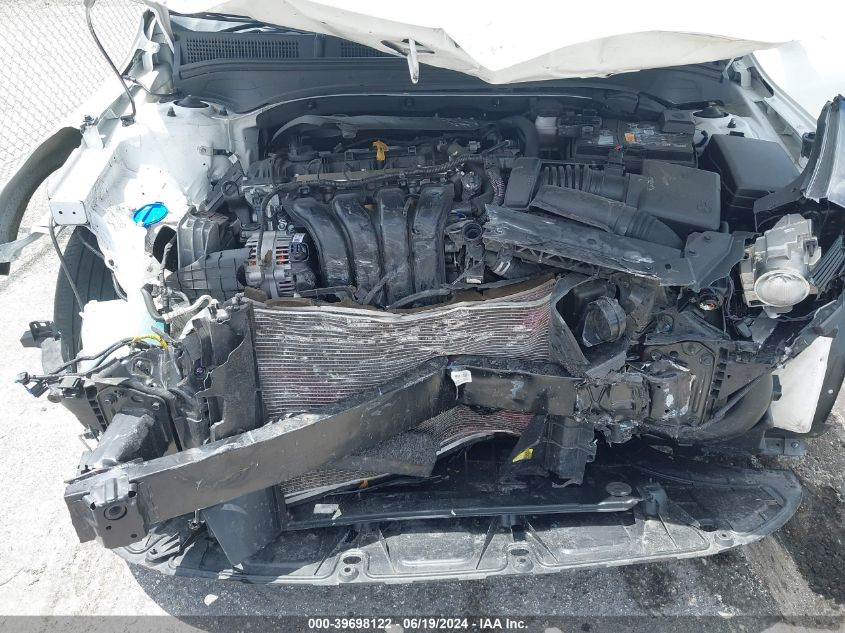 2022 Kia Forte Lxs VIN: 3KPF24AD5NE456586 Lot: 39698122