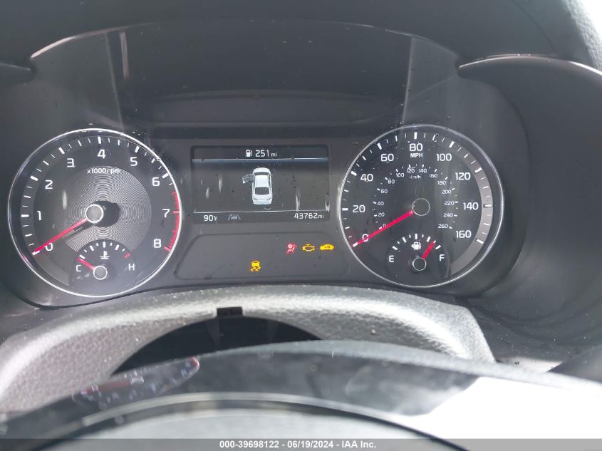 2022 Kia Forte Lxs VIN: 3KPF24AD5NE456586 Lot: 39698122