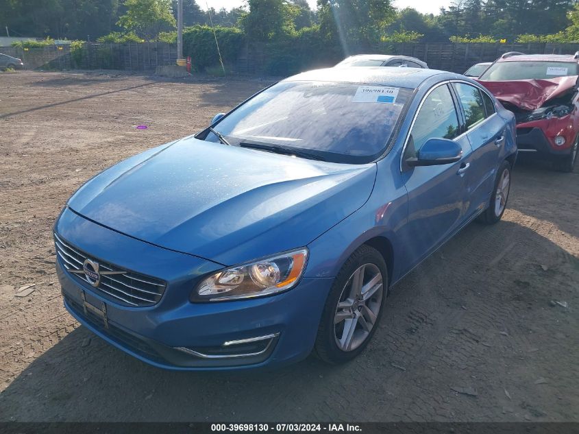 2014 Volvo S60 T5 VIN: YV1612FH8E2294186 Lot: 39698130