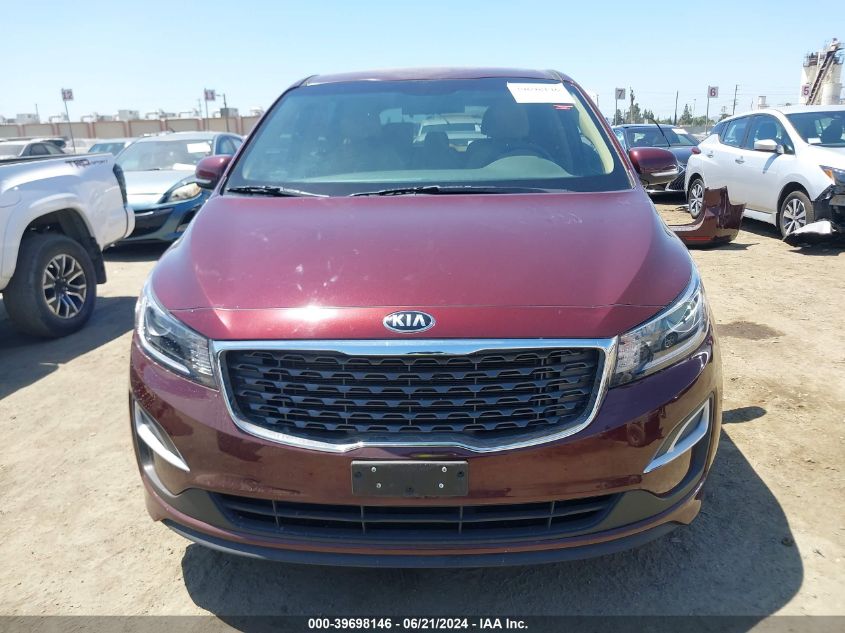 2020 Kia Sedona Lx VIN: KNDMB5C18L6633764 Lot: 39698146