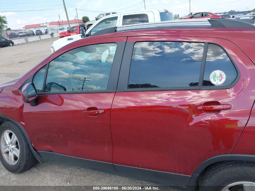 2022 Chevrolet Trax Awd Lt VIN: KL7CJPSM4NB566979 Lot: 39698150