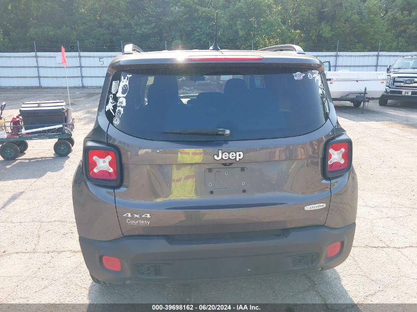 2017 Jeep Renegade Latitude VIN: ZACCJBBB4HPF55804 Lot: 39698162