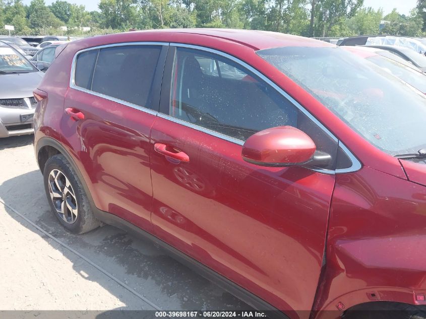 2020 Kia Sportage Lx VIN: KNDPM3AC1L7629436 Lot: 39698167