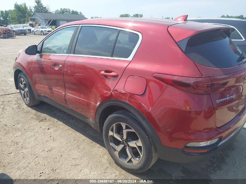 2020 Kia Sportage Lx VIN: KNDPM3AC1L7629436 Lot: 39698167