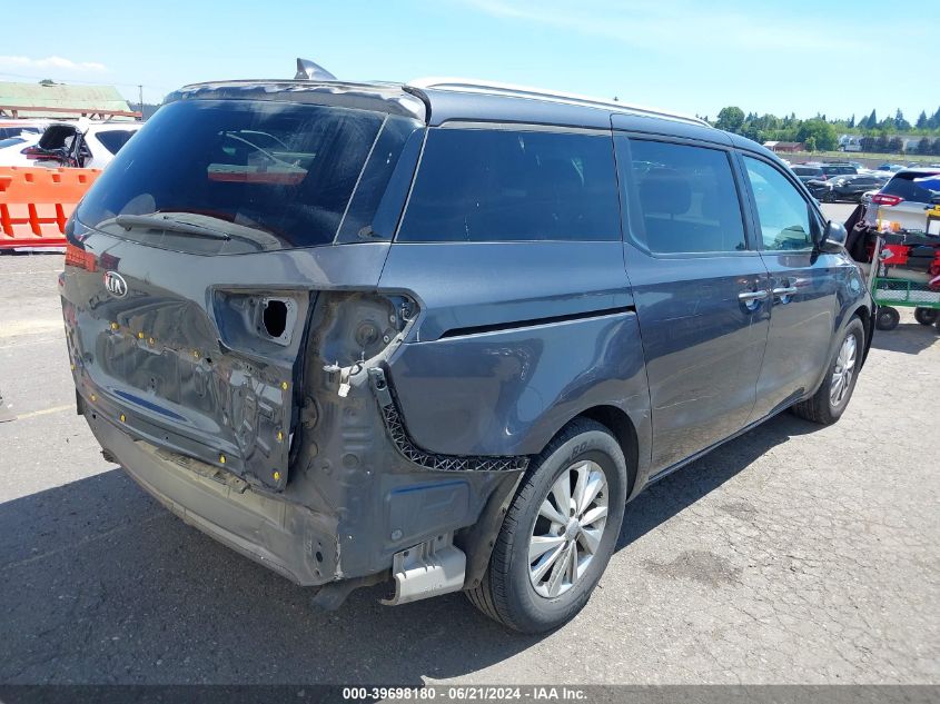 2017 Kia Sedona Lx VIN: KNDMB5C14H6307886 Lot: 39698180