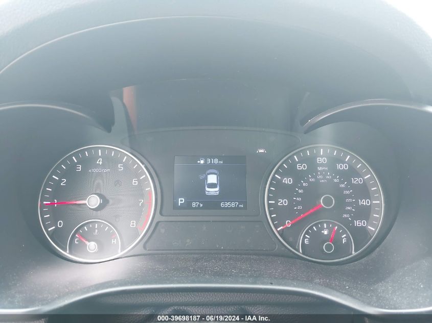 2020 Kia Optima Lx VIN: 5XXGT4L33LG413892 Lot: 39698187