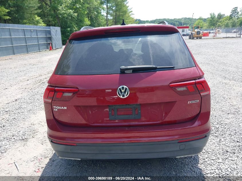 2019 Volkswagen Tiguan 2.0T Se/2.0T Sel/2.0T Sel R-Line/2.0T Sel R-Line Black VIN: 3VV2B7AX2KM031856 Lot: 39698189