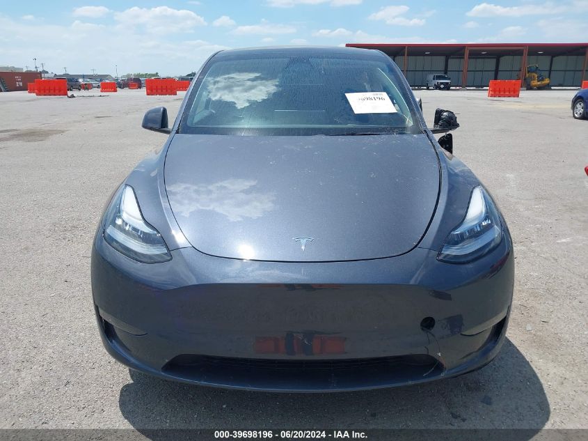 2023 Tesla Model Y Awd/Long Range Dual Motor All-Wheel Drive VIN: 7SAYGDEE8PA036802 Lot: 39698196