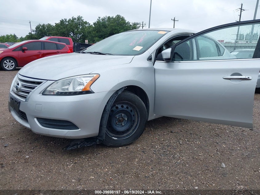 2015 Nissan Sentra S VIN: 3N1AB7AP1FY311943 Lot: 39698197