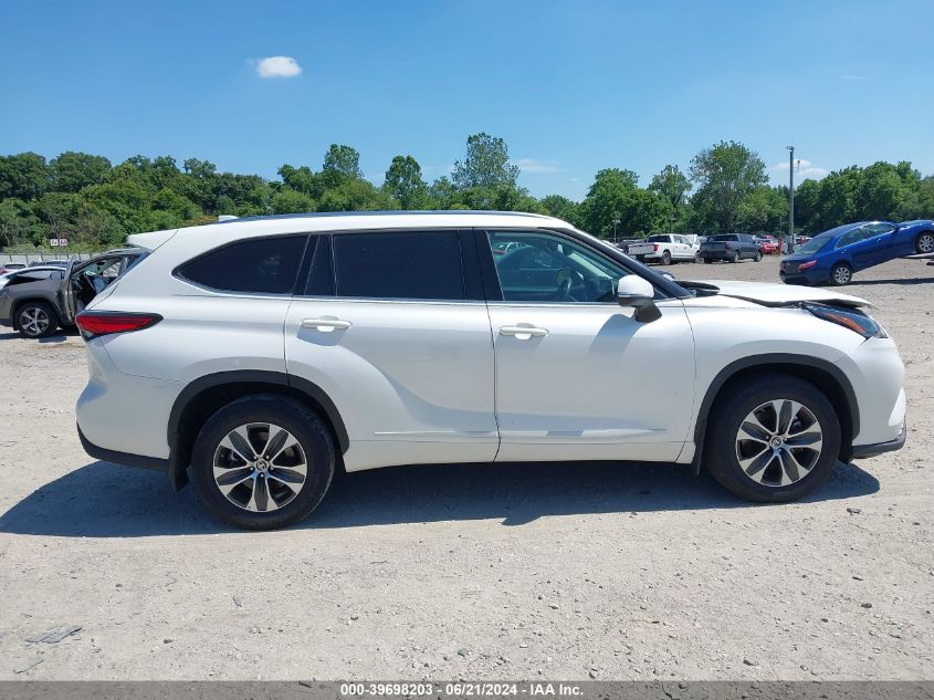 2021 Toyota Highlander Xle VIN: 5TDGZRBH7MS138049 Lot: 39698203