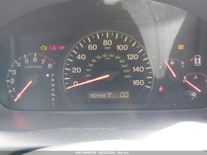 2004 Honda Accord 2.4 Ex VIN: 1HGCM56714A162207 Lot: 39698205