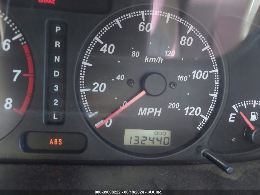 2000 Honda Passport Ex/Lx VIN: 4S6CK58W4Y4407131 Lot: 39698222